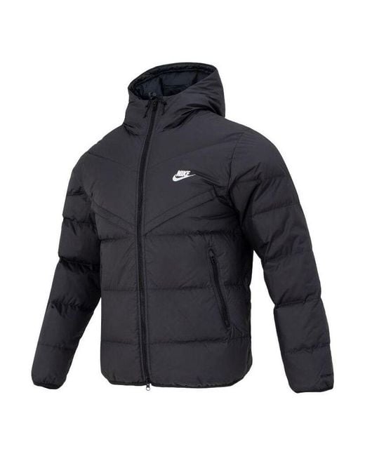 Nike Blue Storm-fit Windrunner Hooded Jacket for men