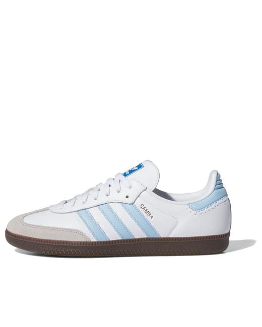 Adidas White Samba Og 'Cloud Light' for men