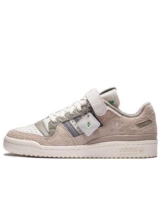 Adidas White Originals Forum 84 Low X Foss 'Taupe' for men