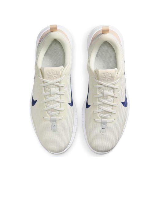 Nike White Flex Experience Run 12 'Sail Deep Royal' for men