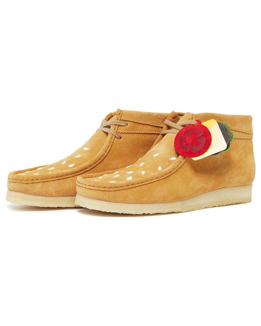 Clarks Natural Originals X Vandy The Wallabee Boots Cheeseburger' for men