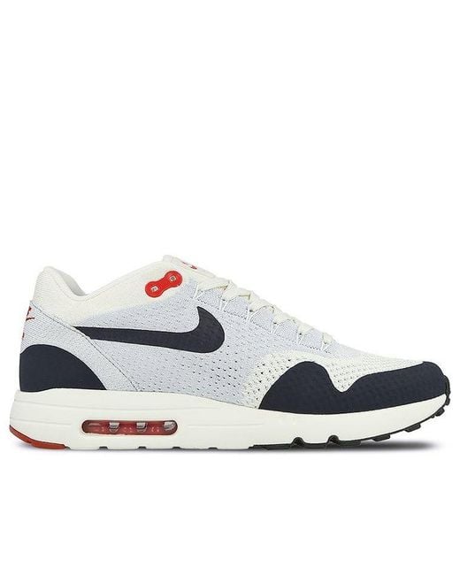 Nike Blue Air Max 1 Ultra 2.0 Flyknit 'Sail Obsidian' for men