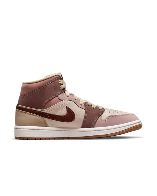 Nike Brown (Wmns) 1 Mid Se 'Dark Pony Smoky Mauve'