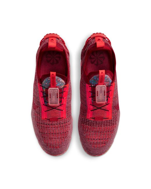 Nike Red Air Vapormax 2020 Flyknit 'Team' for men