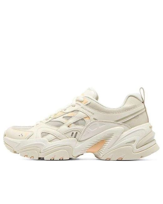 Skechers White (Wmns) Stamina V2 'Cream'