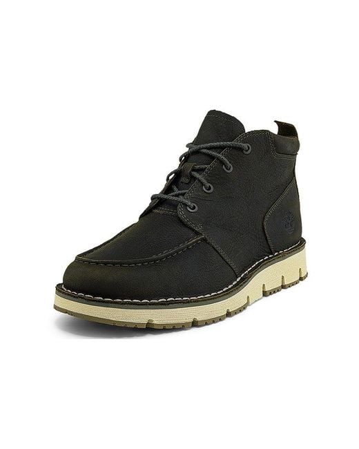 Timberland Black Westmore Moc Toe Chukka Boot for men