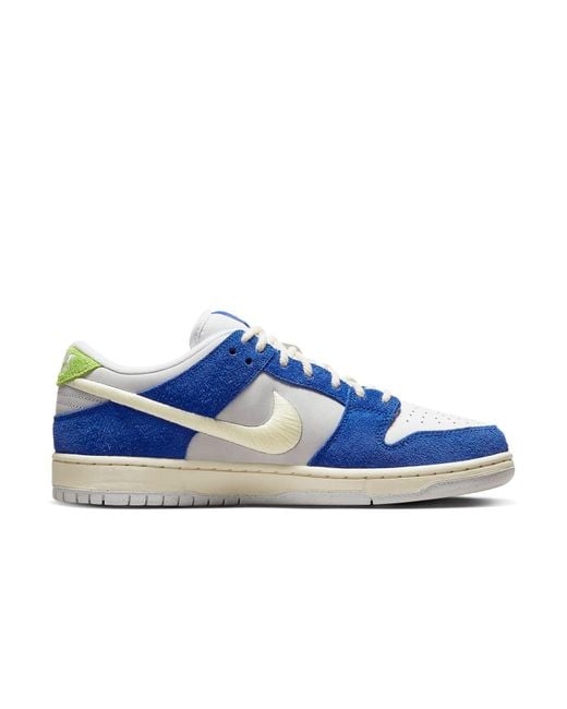 Nike Blue Sb Dunk Low Pro 'Fly Streetwear Gardenia' for men