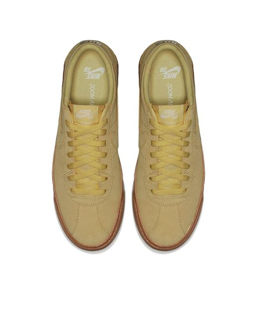 Nike Brown Sb Zoom Bruin Premium Se 'Lemon Wash' for men