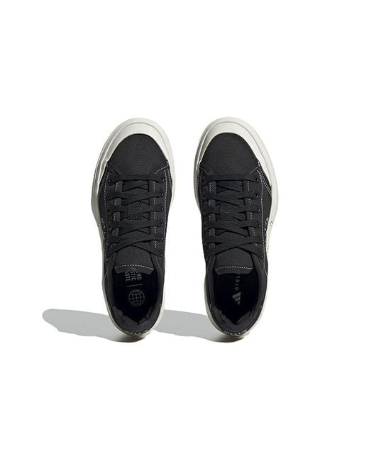 Adidas Black By Stella Mccartney Court Shoes 'Core Off' for men