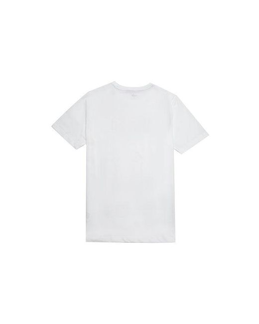 PUMA White Essentials Logo T-Shirt for men