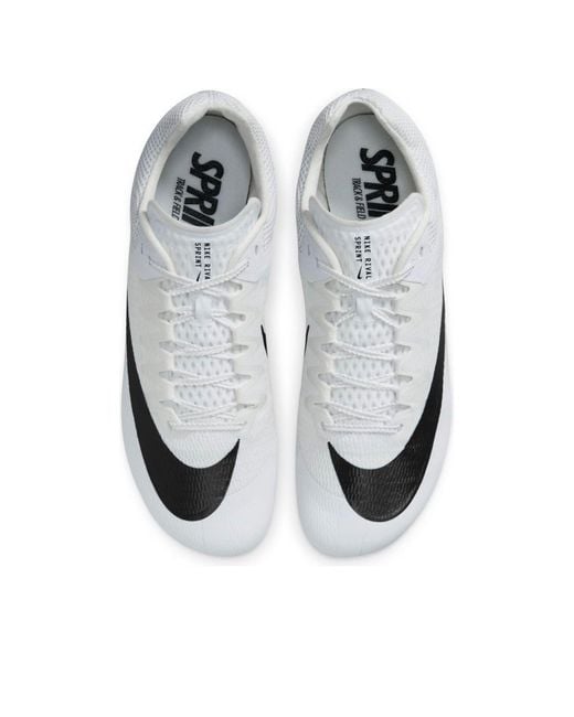 Nike White Air Zoom Rival Sprint Spikes for men