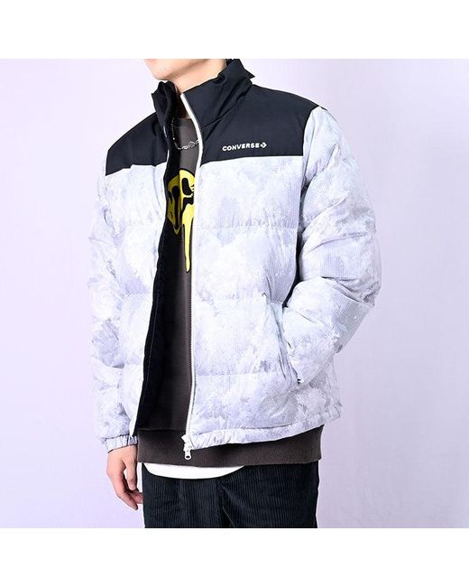 Converse Blue Short Down Jacket for men