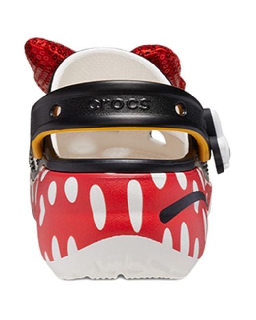 CROCSTM Red (Wmns) X Minnie Mouse Classic Platform Clogs