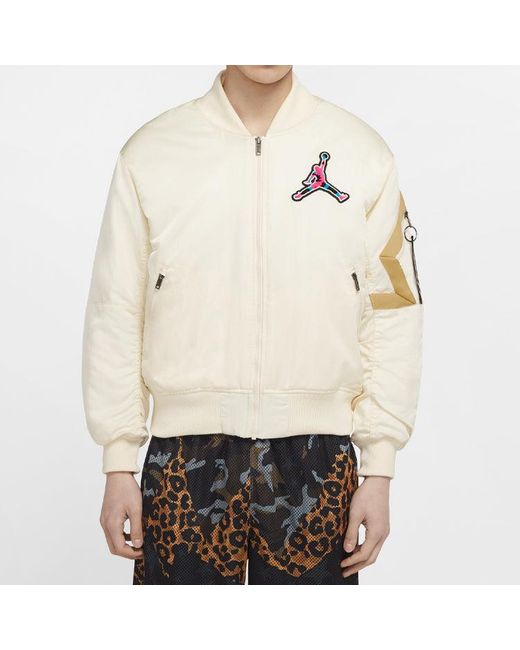 Nike Natural Nike Jordan 'chinese New Year' Jacket White for men