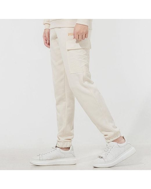 PUMA White Winterized Cargo Pants for men