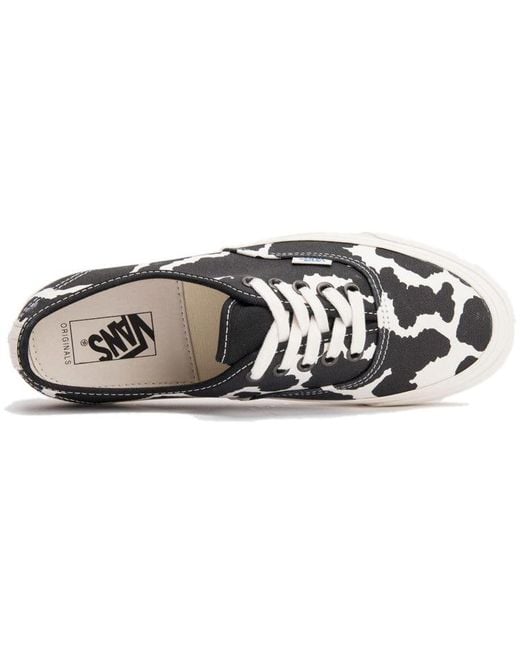 Vans Blue Og Authentic Lx 'Cowprint' for men