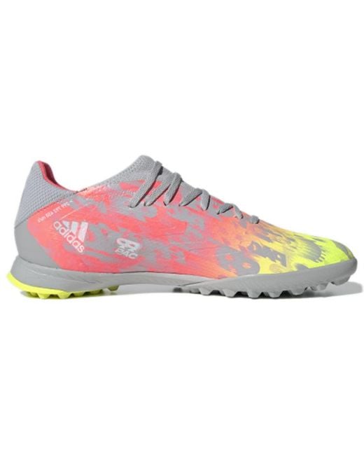 Adidas X Speedflow.3 Soccer Shoes Grey/pink/yellow for men