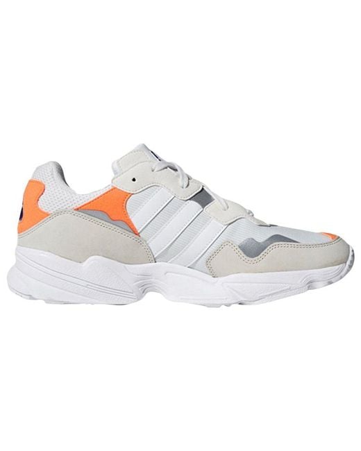 Adidas White Yung-96 for men