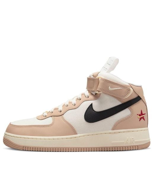 Nike Natural Air Force 1 Mid '07 Lx Summer/-Pale Ivory Dx2938-200 for men