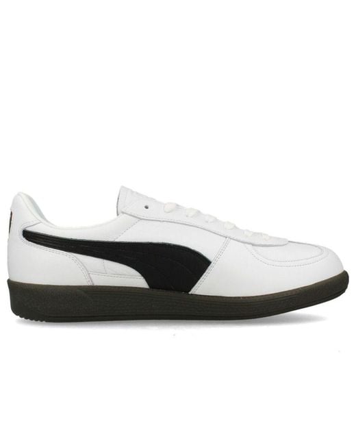 PUMA Black Palermo Leather Made for men