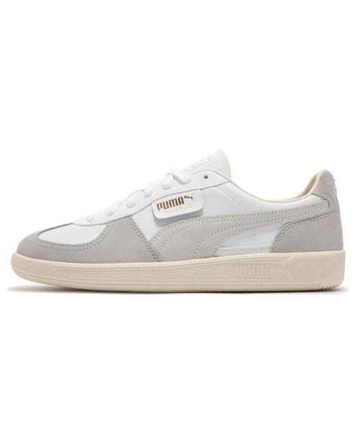 PUMA White Palermo Leather Cool Light' for men