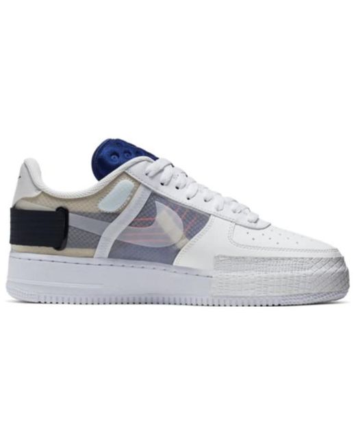 Nike Air Force 1 Low Drop Type in Blue for Men | Lyst