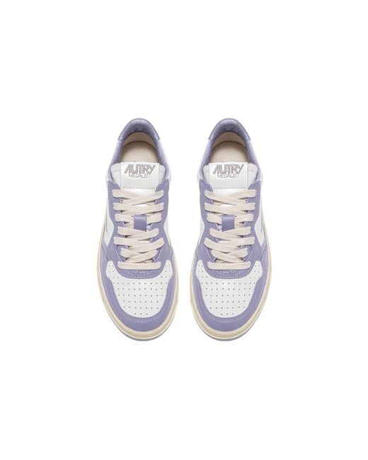 Autry Blue Medalist Low Bicolor for men