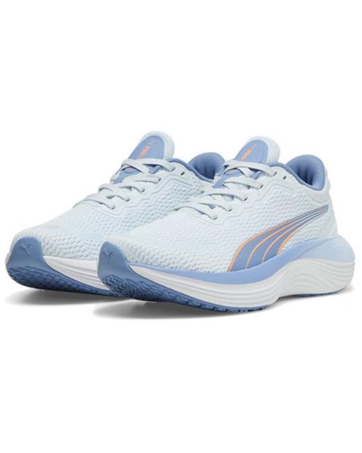 PUMA White Scend Pro Running Shoes 'Sky' for men
