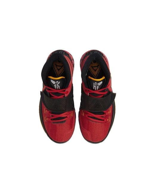 Nike Red Kyrie 6 'Bruce Lee for men