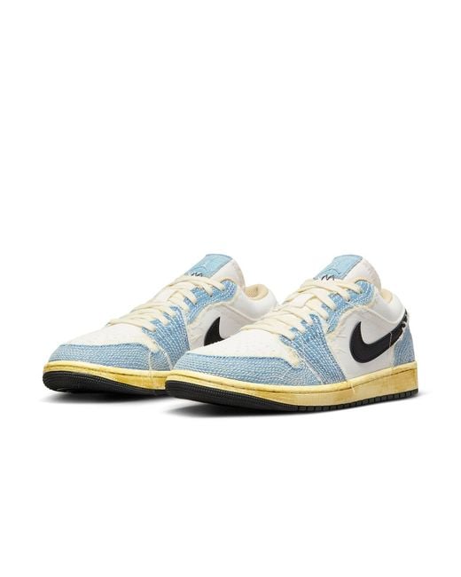 Nike Blue 1 Low Se Wrmk 'Sashiko Denim' for men