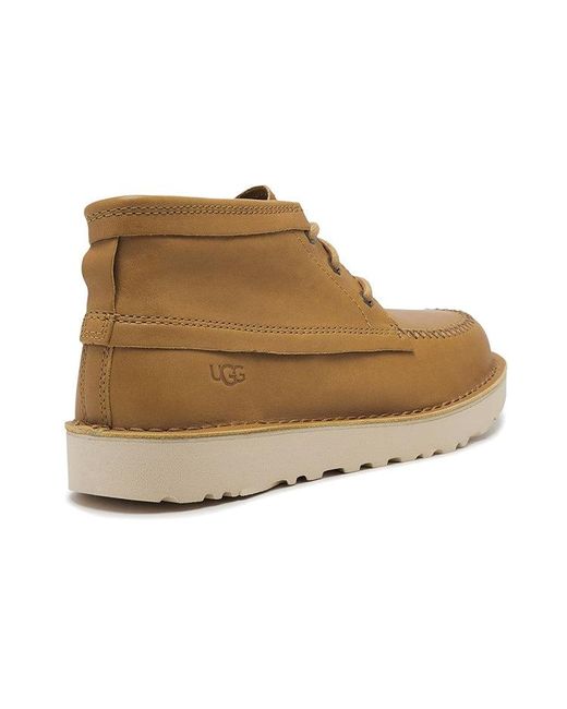 Ugg Natural Campout Chukka Uld 'Walnut Leather' for men