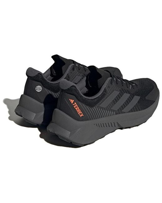 Adidas Black Terrex Soulstride Trail Flow for men