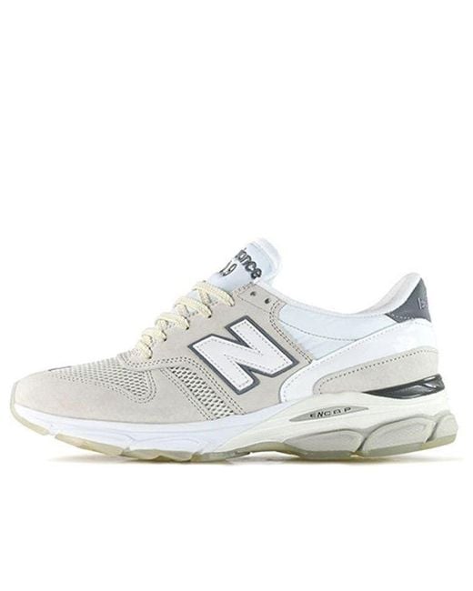 New Balance White 770 Shoes for men