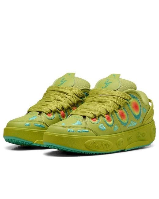 PUMA Green Lamelo Ball Lafranc 'Heatmap' for men