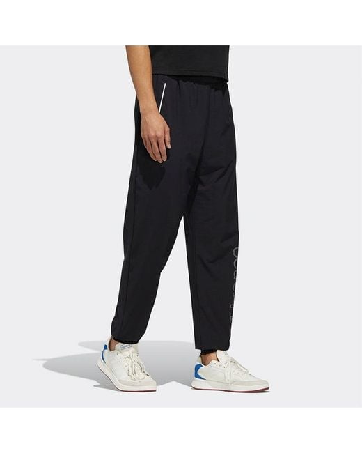 Adidas Black Neo Breathable Casual Sports Pants for men
