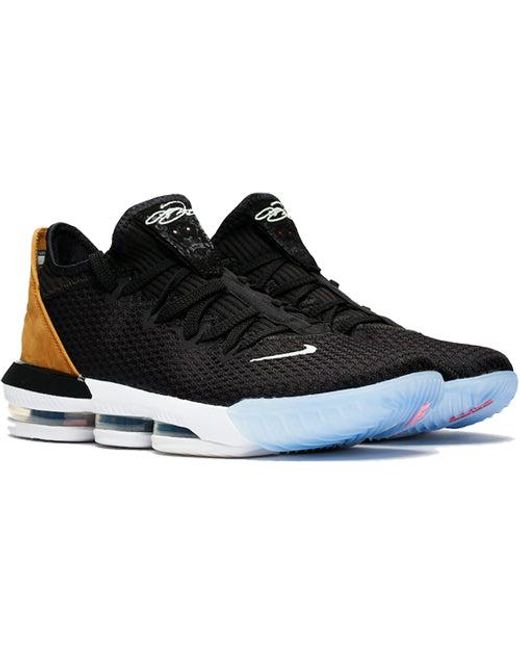 Nike Black Lebron 16 Low 'Soundtrack' for men