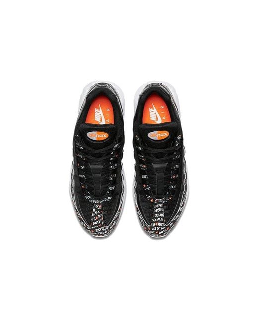 Nike Black Air Max 95 'Just Do It' for men