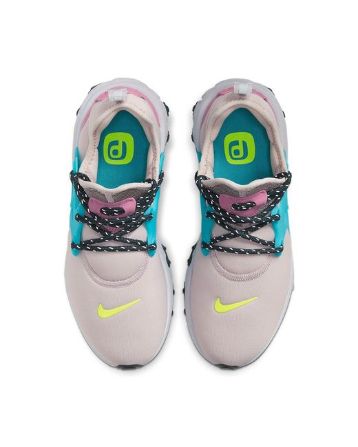 Nike Blue (Wmns) React Presto 'Lemon Venom'