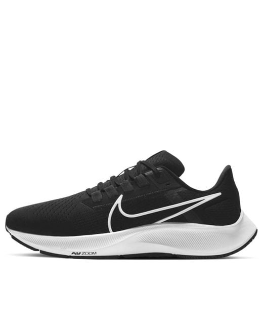 Nike Black Air Zoom Pegasus 38 for men