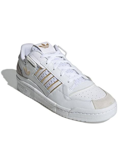 Adidas White Forum Exhibit Low for men