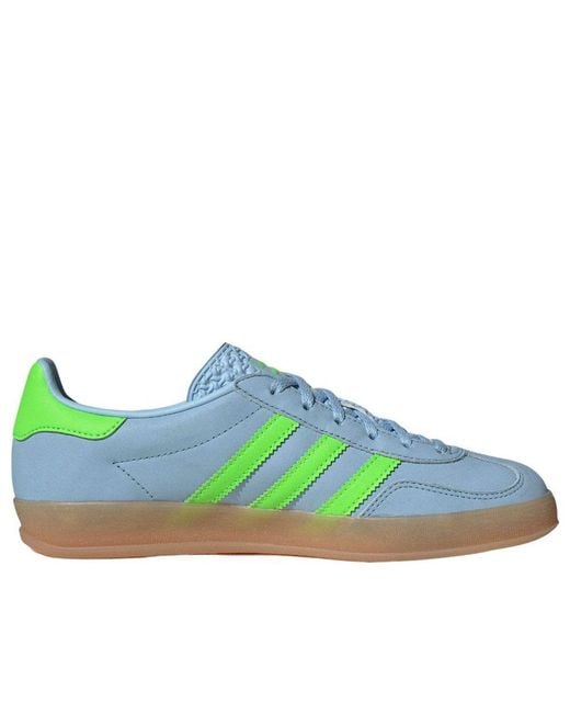 Adidas Blue (Wmns) Gazelle Indoor 'Clear Sky Solar'