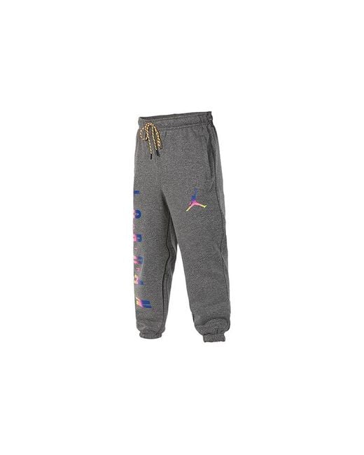 Nike Gray As J Sprt Dna Hbr Flc Logo for men