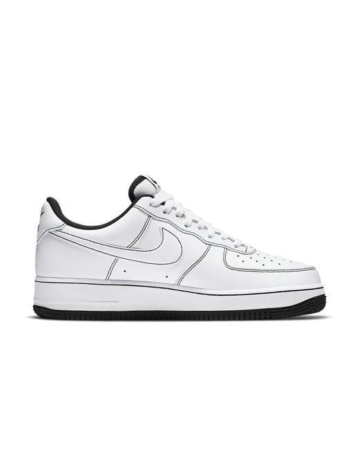 Nike White Air Force 1 '07 'Contrast Stitch' for men