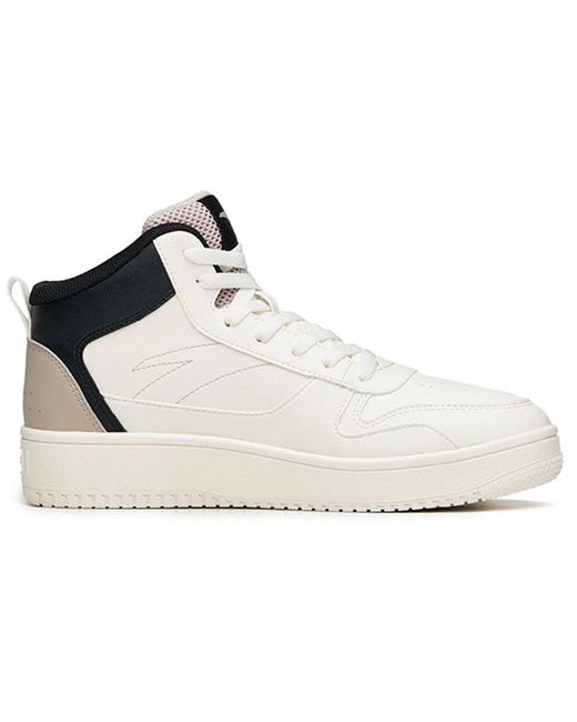 Anta White Skateboarding Series Sneakers High for men