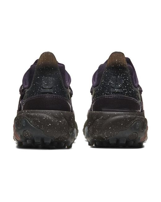 Nike Black Undercover X React Presto 'Mahogany' for men