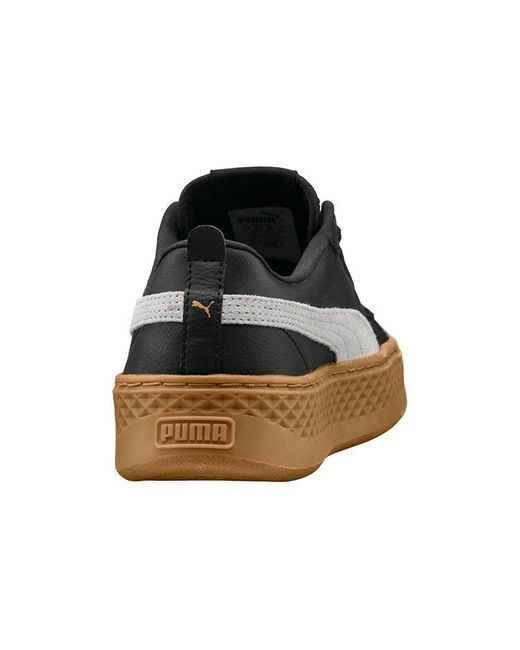 PUMA Black (Wmns) Smash Platform Core