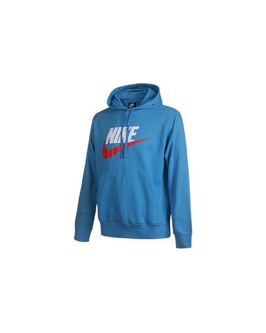 Nike Blue Sportswear Logo As Sportswear Hbr Po for men