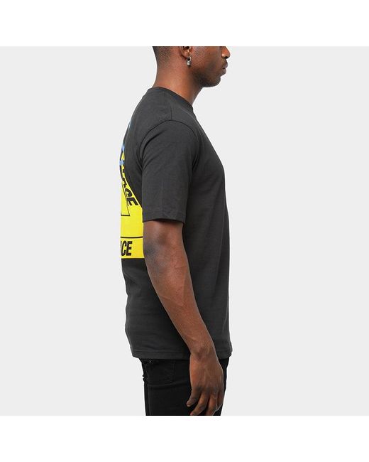 Palace Blue Tri-Smiler Back Large Printing Short Sleeve