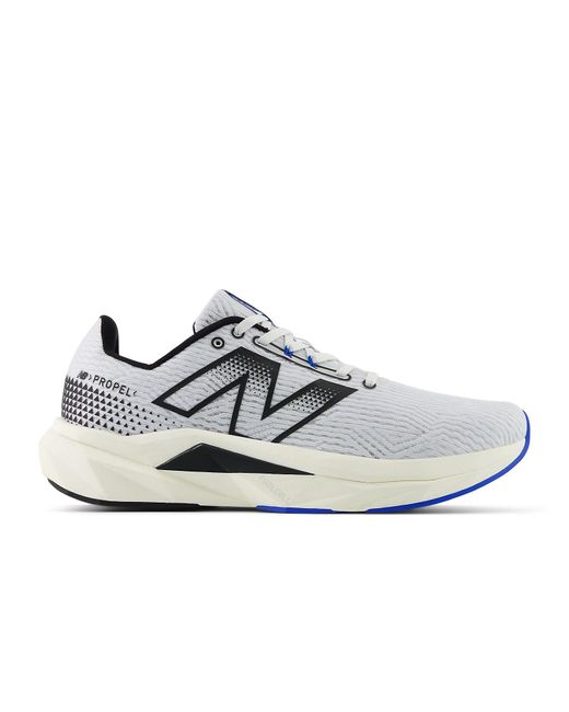 New Balance White Fuelcell Propel V5 Shoes for men