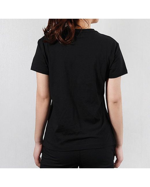 PUMA Black Classics Logo Short Sleeve Tee